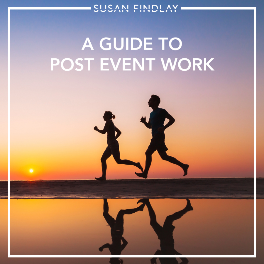 A guide to post event work