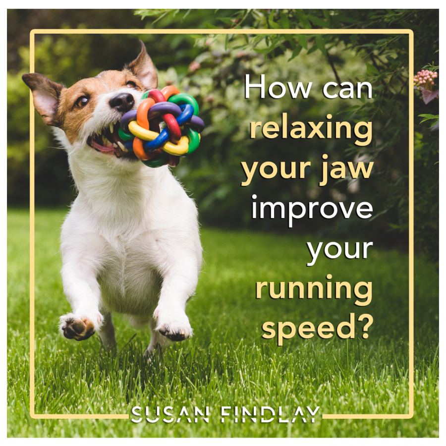 How can a relaxed jaw imrpove your running speed?